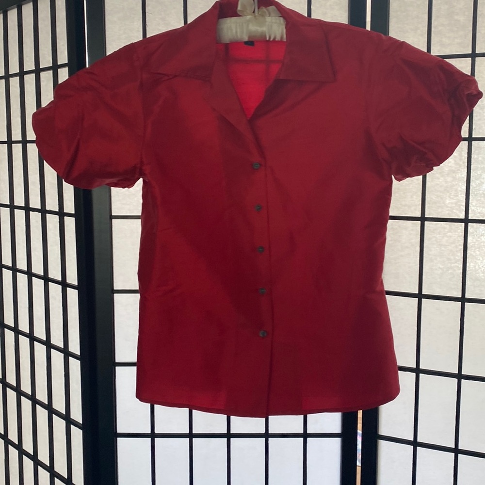 beautiful RL silk blouse
